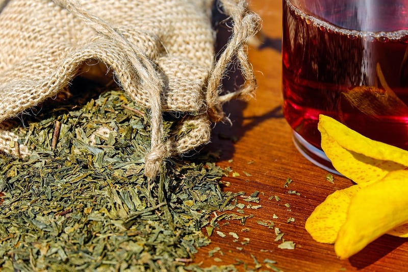 Herbs in a garden